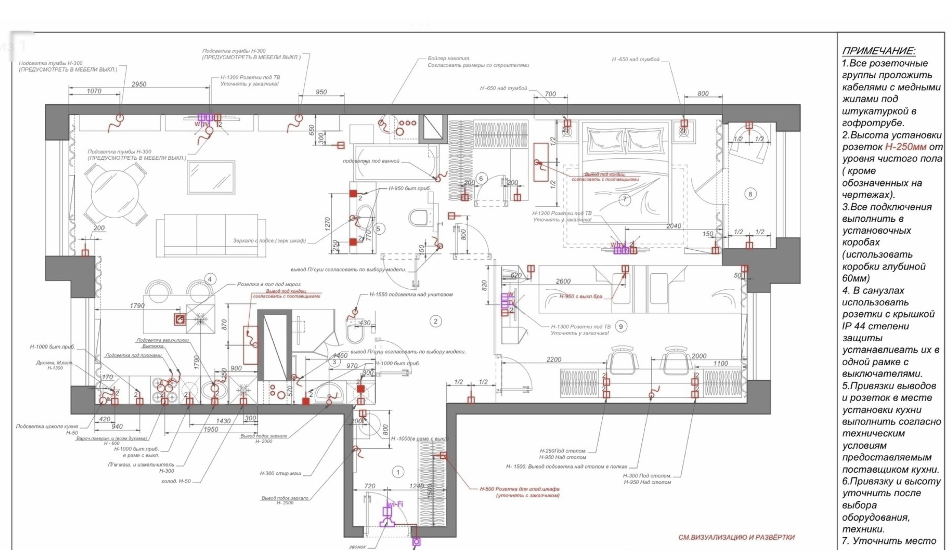 Figure 15 - Decoy document showing an electrical floorplan