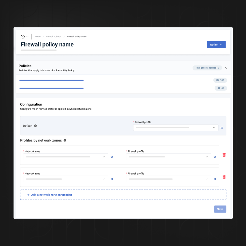Firewall configuration and policies