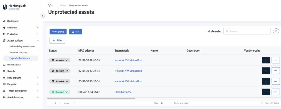 HarfangLab Scout - Attack Surface Management - Vulnerability Management